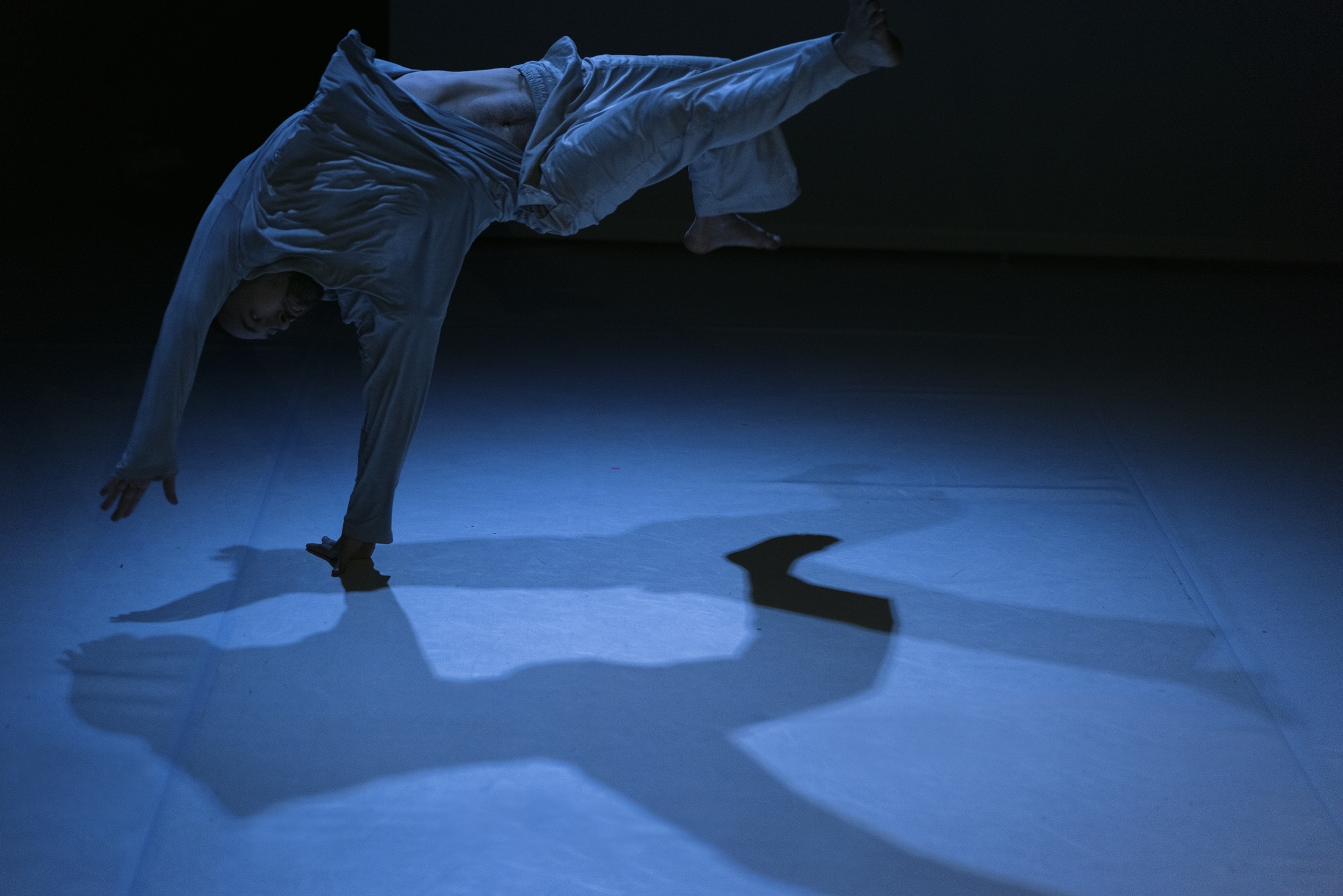 Dance performance capturing momentum