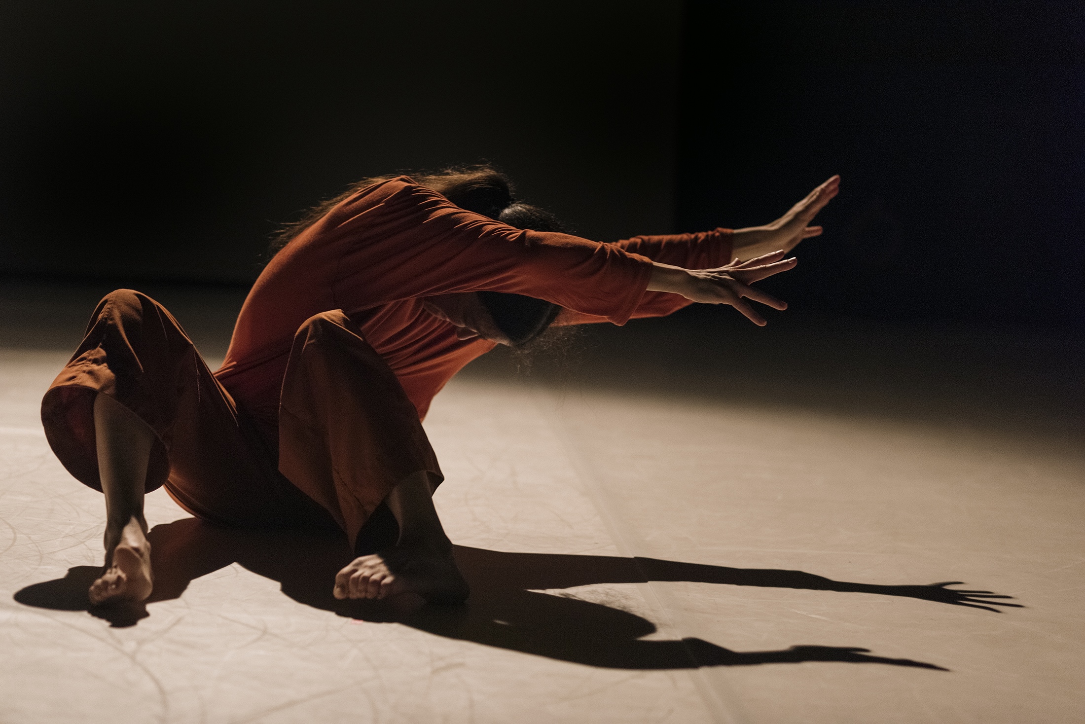 Dance performance capturing momentum
