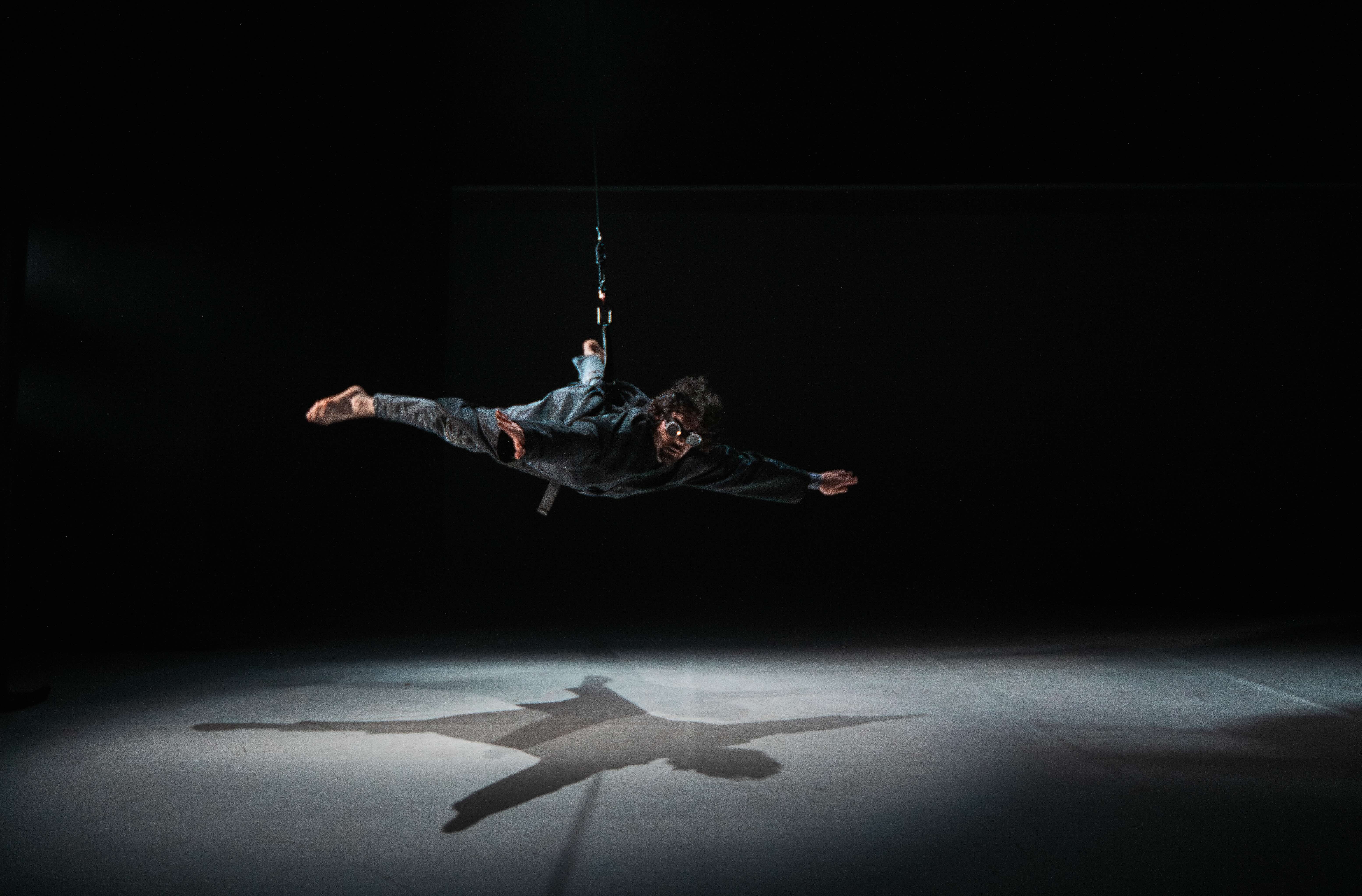 Dance performance capturing momentum