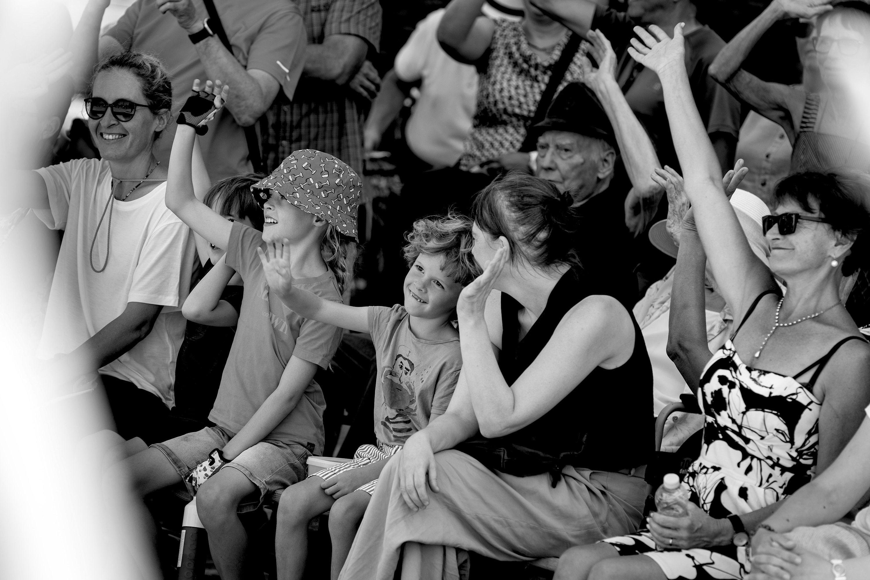 Dance performance capturing momentum